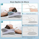Travesseiro Ergonômico Cervical SleepCare – Sono Profundo e Mais Conforto